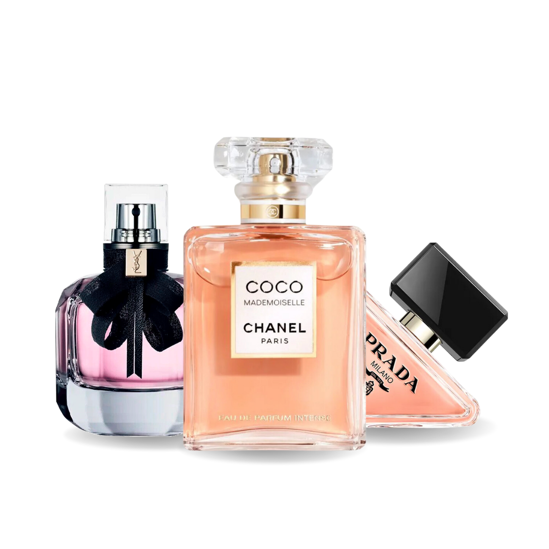 Conjunto de 3 Perfumes | Prada Prada PARADOXE, COCO MADEMOISELLE, MON PARIS 100 ml